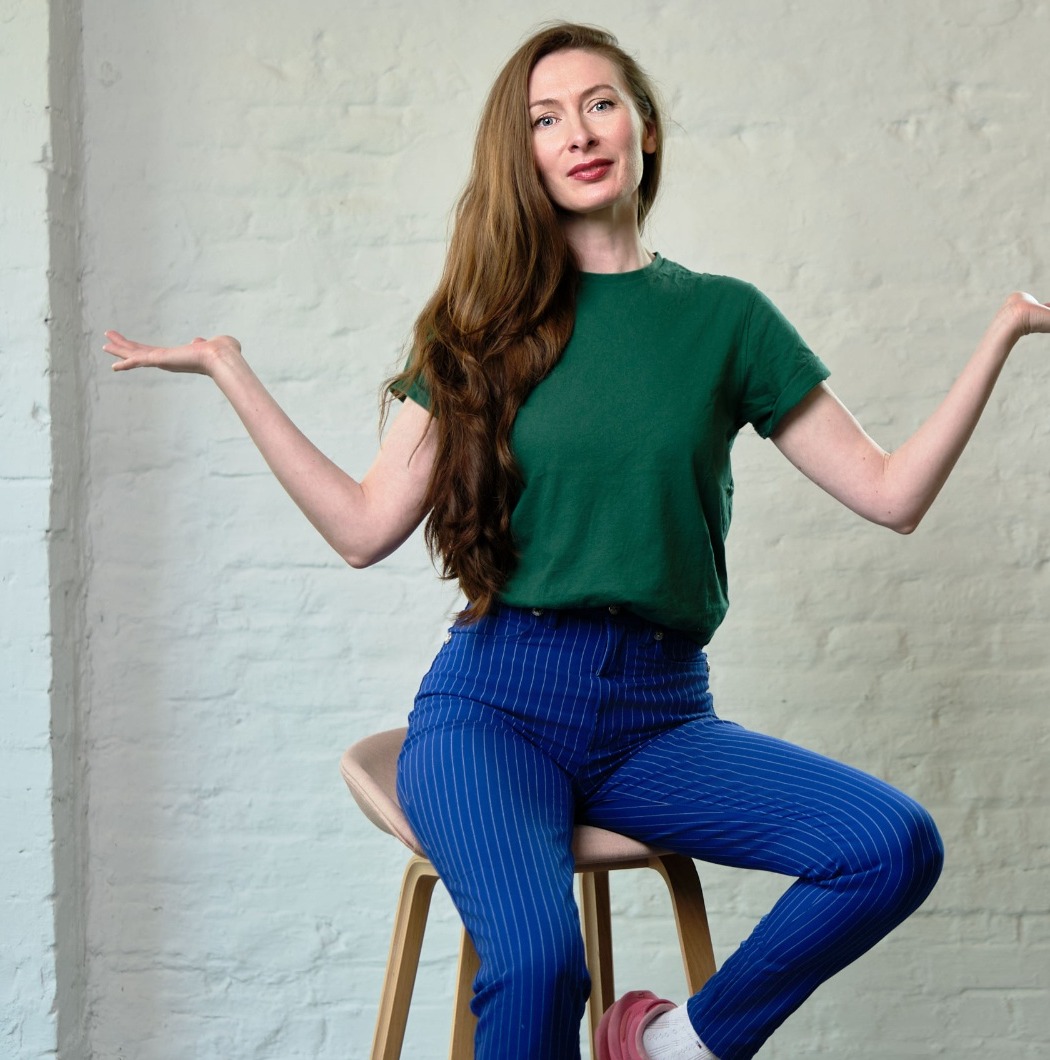 Elina shrugging — we've all been stuck